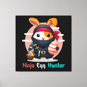 Ninja Äggjägare Canvastryck