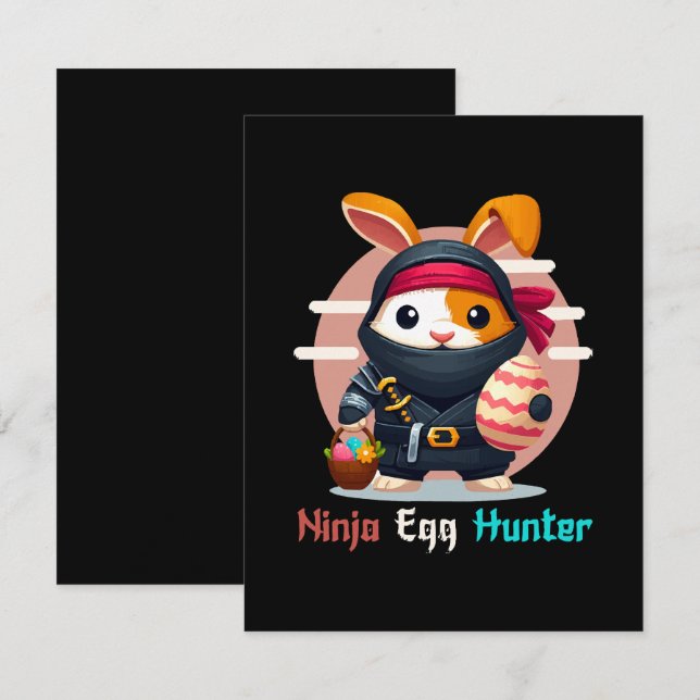 Ninja Äggjägare Tilläggskort (Fram/baksida)