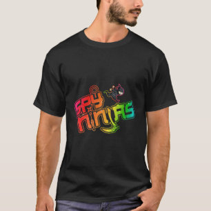 Ninja and Spy - Barns födelsedag Ninja Boy Girl Ki T Shirt