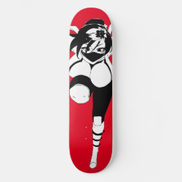 Ninja Anime Girl Skateboard Deck
