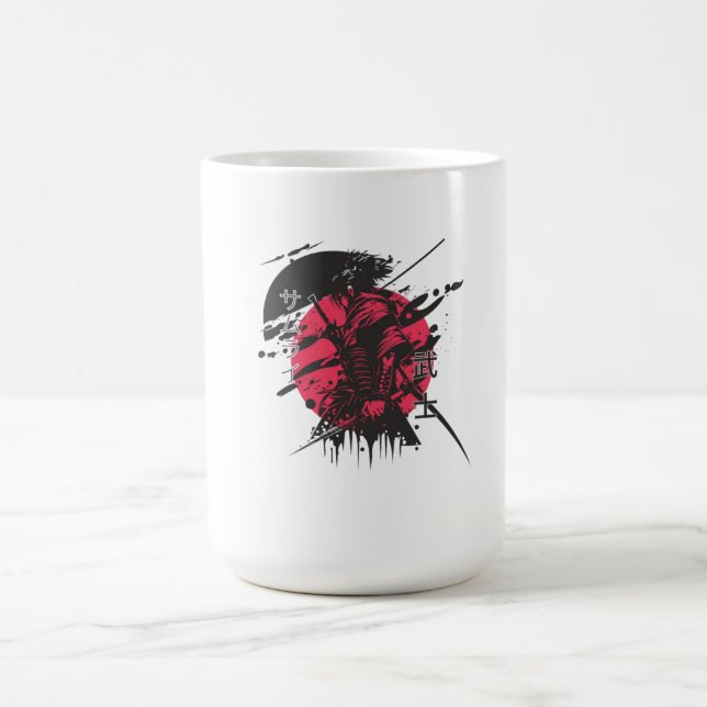 Ninja anime t-shirt kaffemugg (Center)