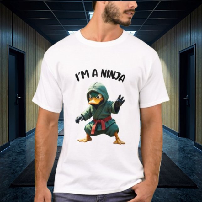 Ninja Anka Tshirt T Shirt (Skapare uppladdad)