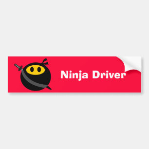 Ninja ansikte bildekal