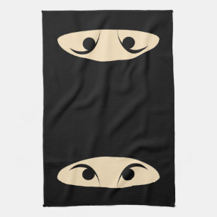 Ninja Ansikte Kökshandduk