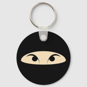 Ninja Ansikte Nyckelring
