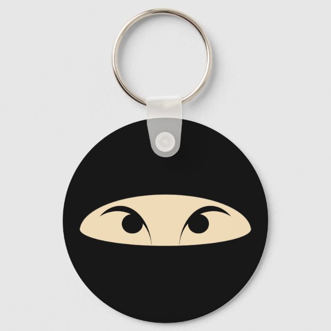 Ninja Ansikte Nyckelring (Framsida)