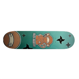 Ninja apa! Skateboard Bräda 20,5 Cm