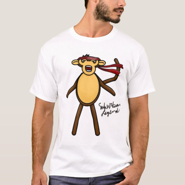 Ninja apa tee shirt (Framsida)