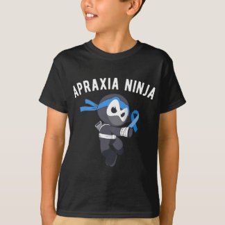 Ninja Apraxia Medvetenhet om Tal, Ninjutsu T Shirt
