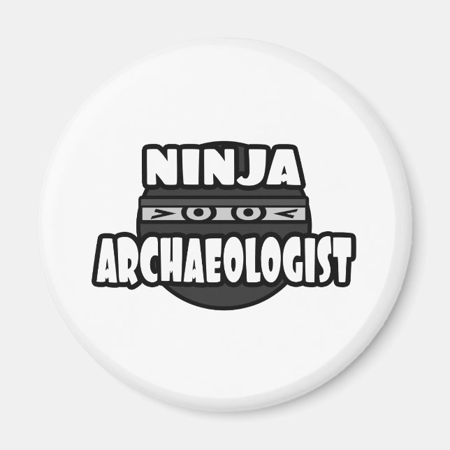 Ninja Archeolog Magnet (Framsidan)