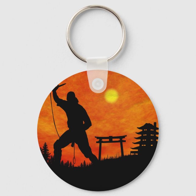 Ninja Attack Nyckelring (Framsida)