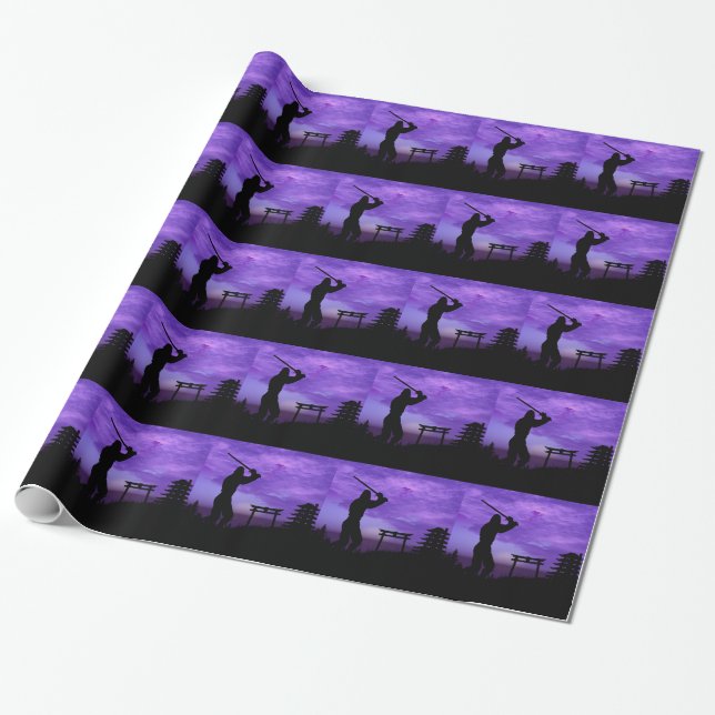 Ninja attack presentpapper (Utrullad)