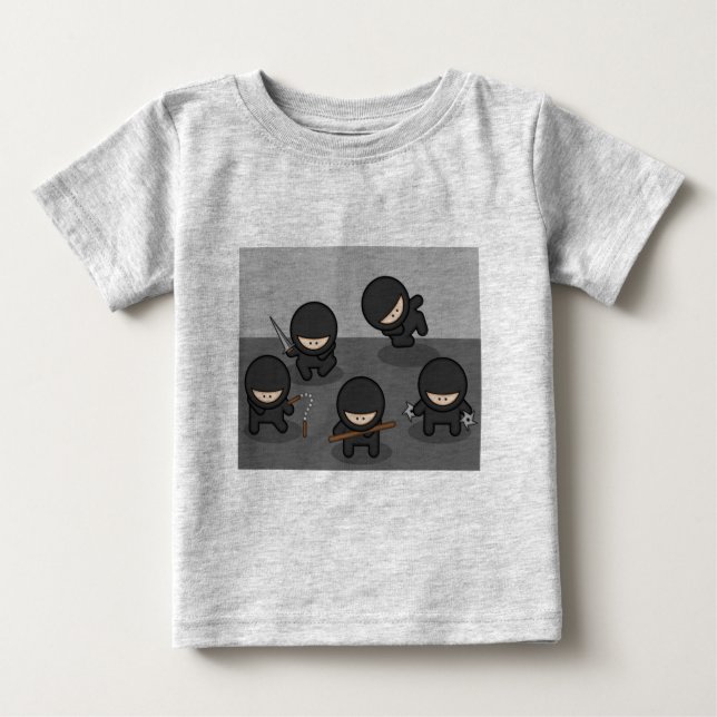 Ninja Baby Tee Shirt (Framsida)
