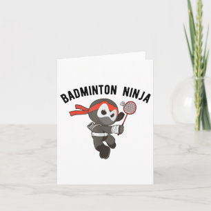 Ninja Badminton , Fågel Sport Tröja Kläder_1  Kort
