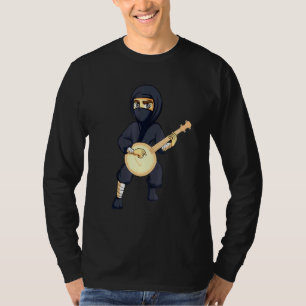 Ninja Banjo Musical Instruments Manar Women Kids T Shirt