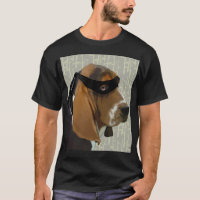 Ninja Basset Hound Hund