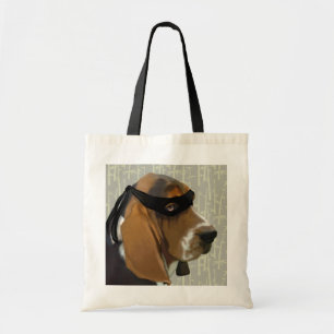 Ninja Basset Hound Hund Tygkasse