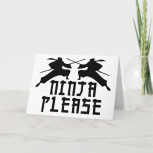 Ninja behar! kort