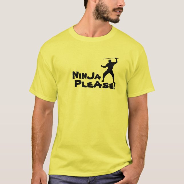 Ninja behar! tee shirt (Framsida)