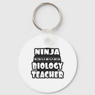 Ninja Biologilärare Nyckelring
