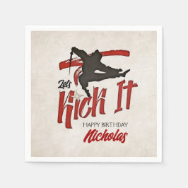 Ninja Birthday Pappersservett