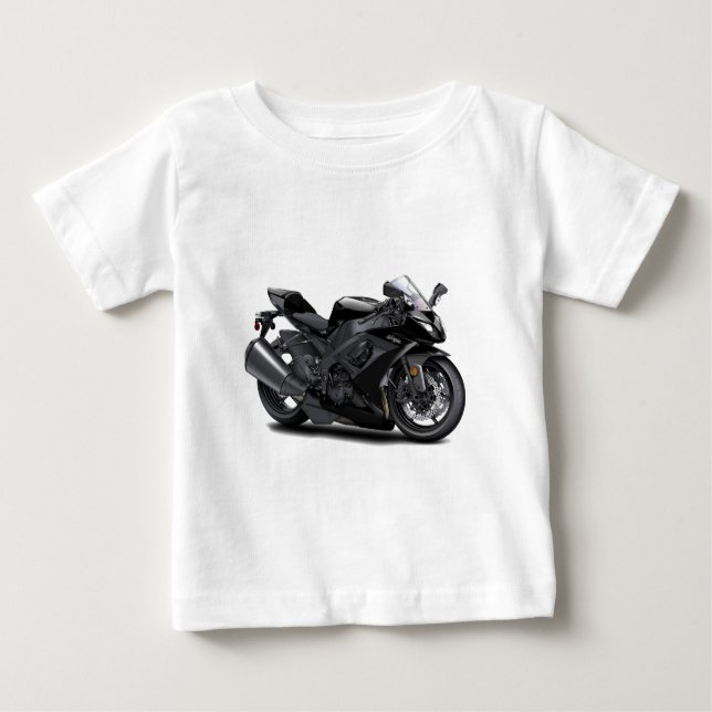Ninja Black Bike T-shirt (Framsida)