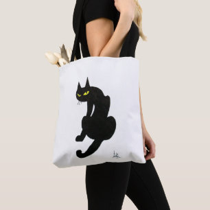 NINJA BLACK CAT White Tygkasse