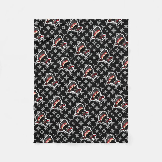 Ninja Boy Fleecefilt (Framsidan)