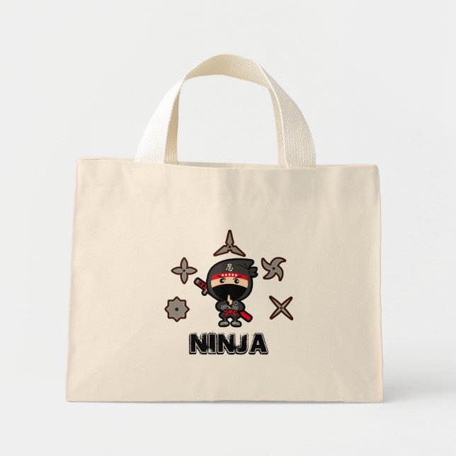 Ninja Boy Mini Tygkasse (Framsidan)