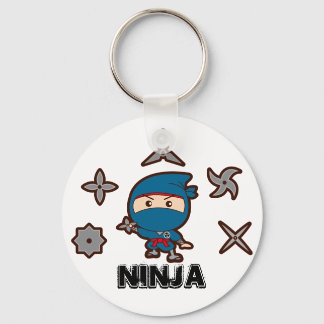 Ninja Boy Nyckelring (Framsida)