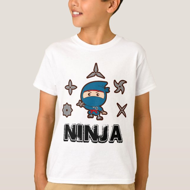 Ninja Boy T Shirt (Framsida)