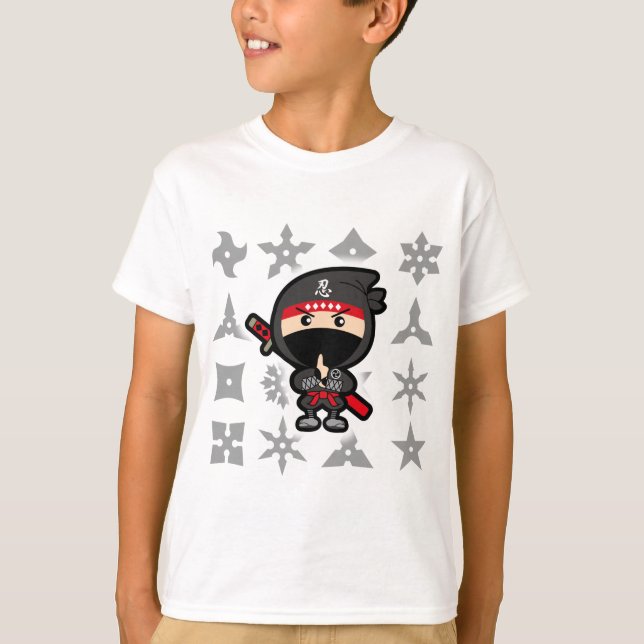 Ninja Boy T Shirt (Framsida)