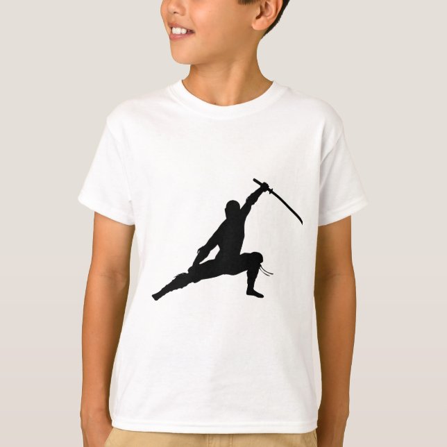 Ninja Boy's T Shirt (Framsida)