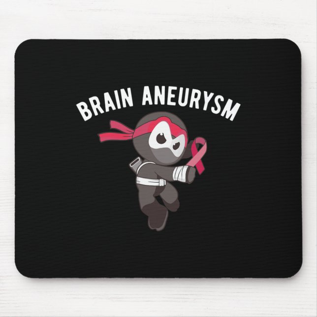 Ninja Brain Aneurysm Awareness Martial Arts Ninjut Musmatta (Framsidan)