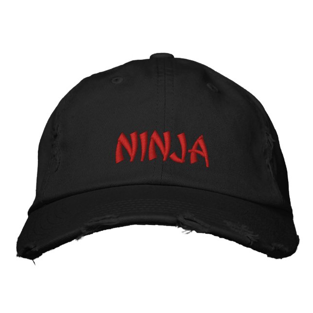 NINJA BRODERAD KEPS (Framsida)