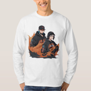 Ninja bror och syster t-shirt 2023