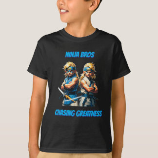 Ninja Bros På Jakt Efter Storhet Ungdom  T Shirt