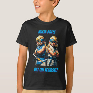 Ninja Bros Satsa På Dig Själv Ungdom T Shirt