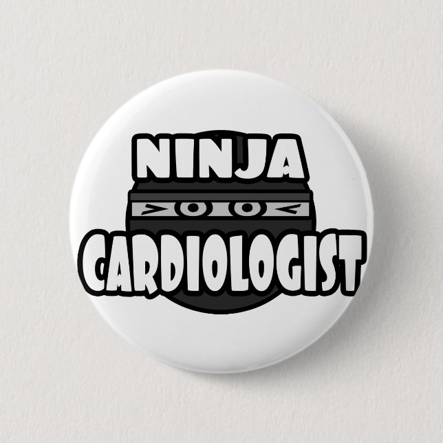 Ninja Cardiolog Knapp (Framsida)