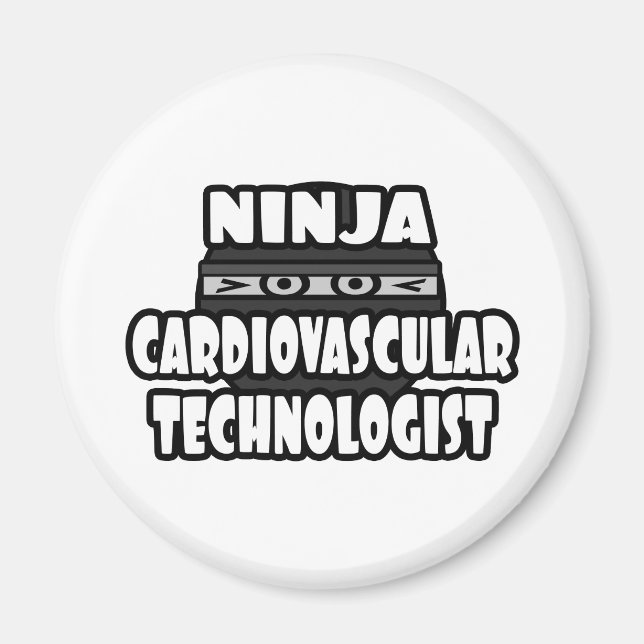 Ninja Cardiovaskulär teknolog Magnet (Framsidan)