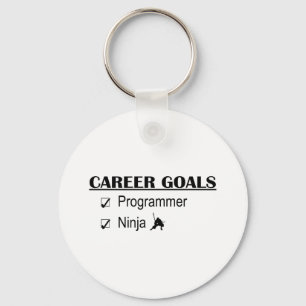 Ninja Career Goals - Programmer Nyckelring