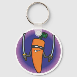 Ninja Carrot Nyckelring