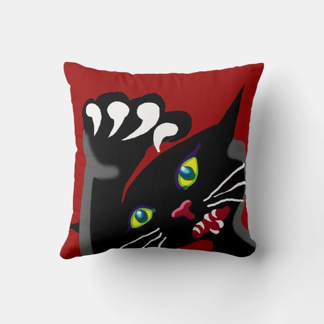 Ninja cat kudde (Baksida)