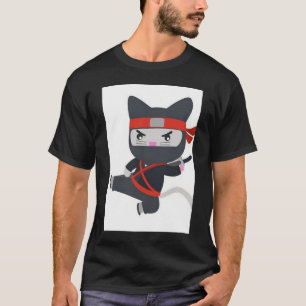 Ninja Cat så söt2398png2398 T Shirt