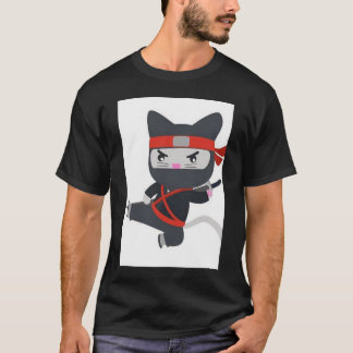 Ninja Cat så söt2398png2398 T Shirt