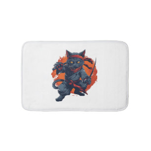 Ninja Cat Stealth Badrumsmatta