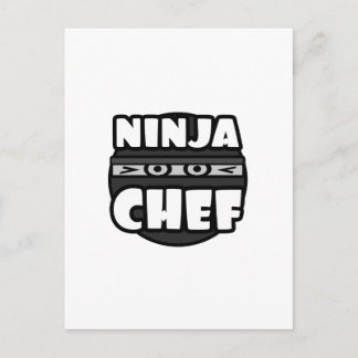 Ninja Chef Vykort