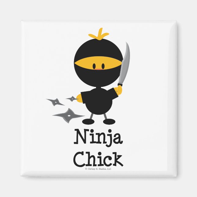 Ninja Chick Magnet (Framsidan)