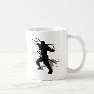 Ninja con sombra kaffemugg