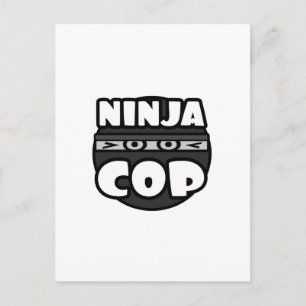 Ninja Cop Vykort